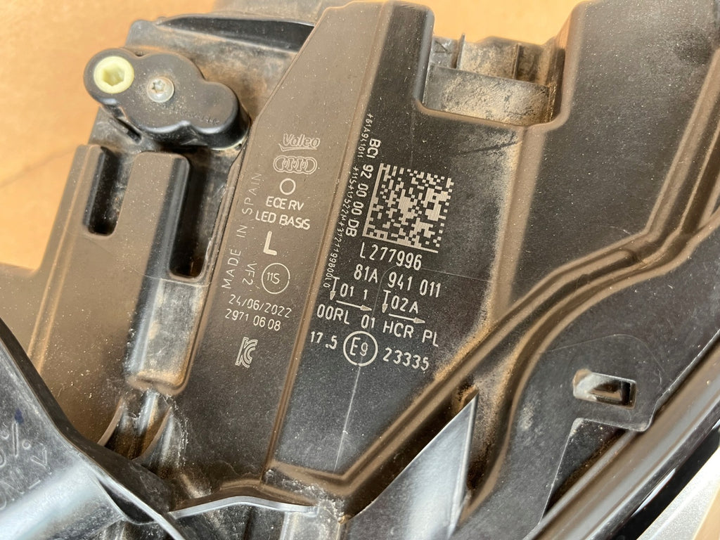 Frontscheinwerfer Audi Q2 81A941011 Full LED Links Scheinwerfer Headlight SCH1433050816he