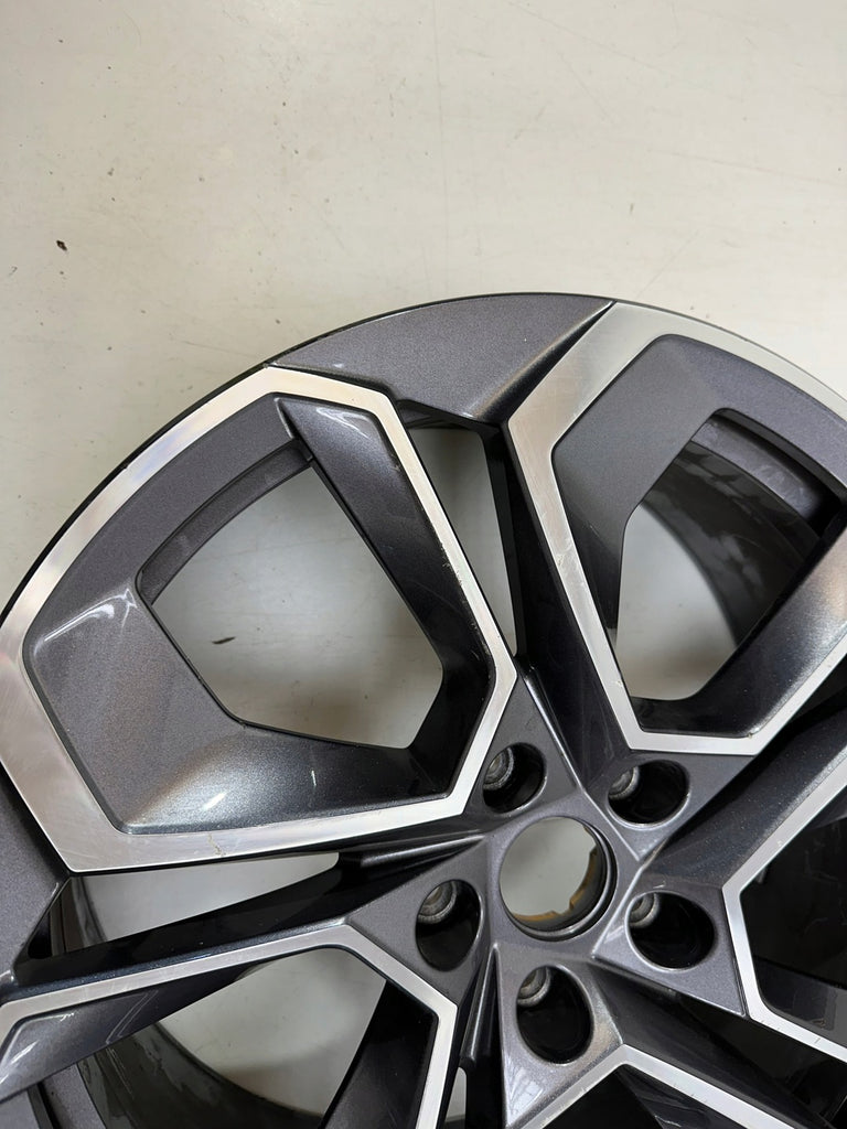 1x Alufelge 19 Zoll 7.5" 5x112 48ET 5E3601025T Mitsubishi IV Octavia 5e3