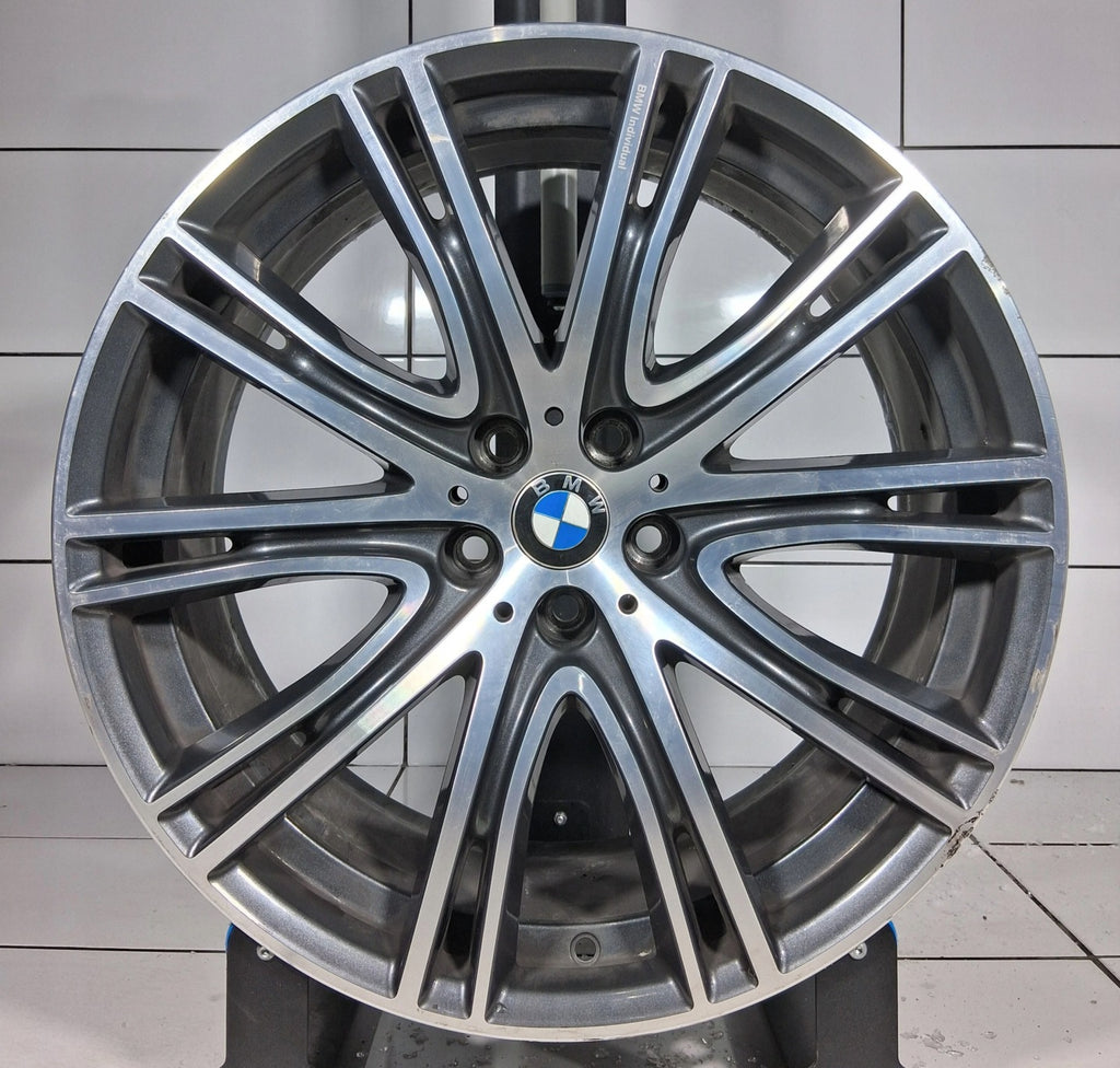 1x Alufelge 20 Zoll 8.0" 5x112 30ET Glanz Grau 8053501KOD 87169090 BMW G31 G30 FEL9561214473vp