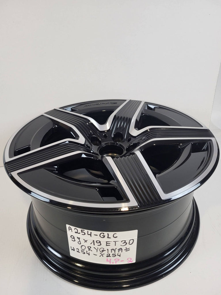 1x Alufelge 19 Zoll 9.0" 5x112 30ET A2544010500 Mercedes-Benz Glc Rim Wheel FEL7587427957vx