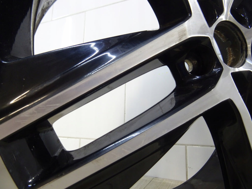 1x Alufelge 18 Zoll 7.0" 5x100 51ET Glanz Schwarz 6F0601025 Seat Ibiza Rim Wheel FEL5909105639os