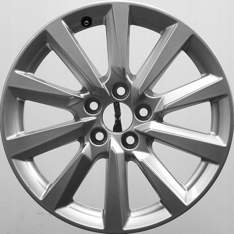 1x Alufelge 16 Zoll 6.5" 5x100 40ET Glanz Silber 82A601025 Audi Rim Wheel