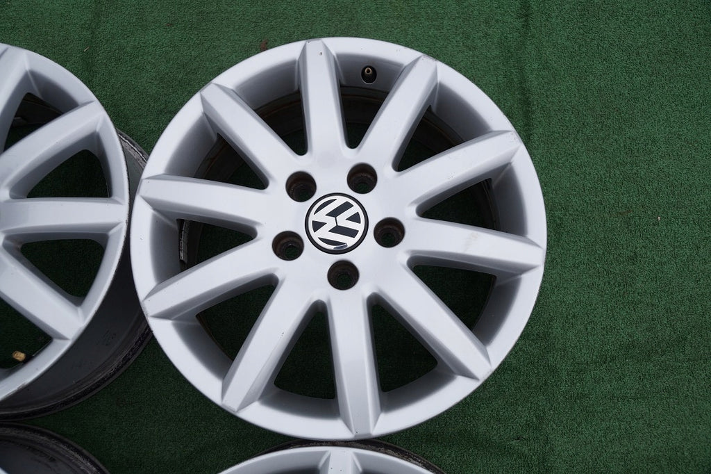 4x Alufelge 16 Zoll 6.5" 5x112 50ET 1K0601025BC VW Caddy V Golf Touran I FEL3600445141fs