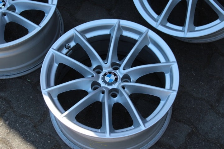 4x Alufelge 17 Zoll 7.5" 5x112 27ET Glanz Silber 6868217 BMW 5 G31 G30 Rim Wheel FEL9948249952fs