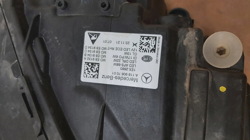 Frontscheinwerfer Mercedes-Benz Cla A1189067001 Rechts Scheinwerfer Headlight SCH8219165379rv