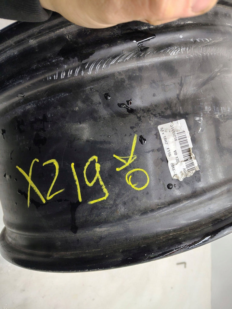 1x Alufelge 18 Zoll Weiß 31445218 Volvo V70 V60 S80 S60 Xc60 Rim Wheel FEL3556903943nb
