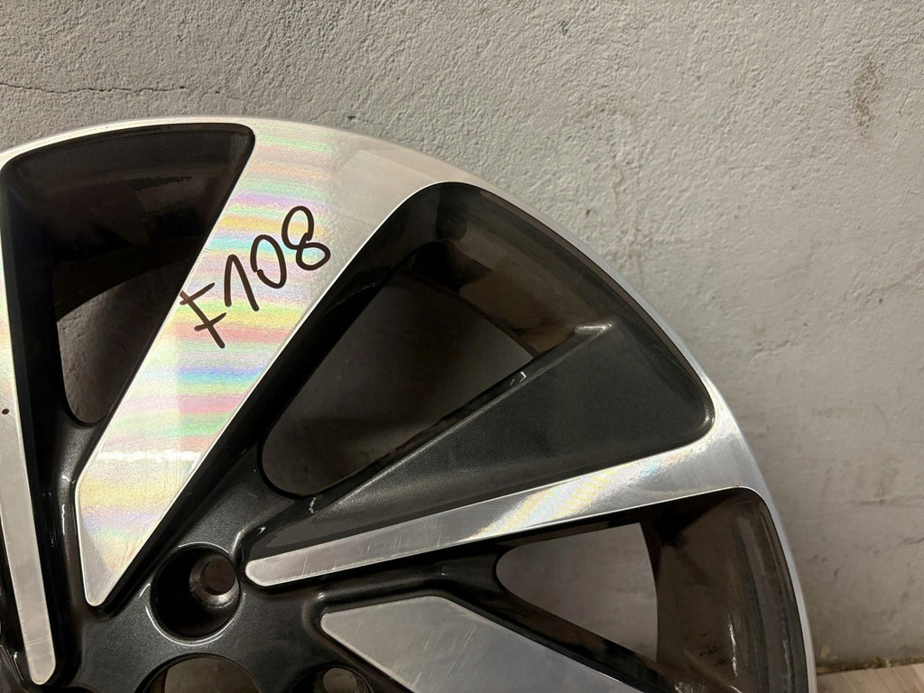 1x Alufelge 18 Zoll 5.0" 4x100 40ET Glanz Grau CMS1211-4 Toyota Aygo X Rim Wheel FEL8966055624co