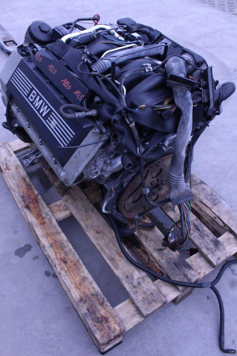 Motor BMW 5 E39 M62B35 3.5 Benzin Engine Komplett MOT1726539002ix