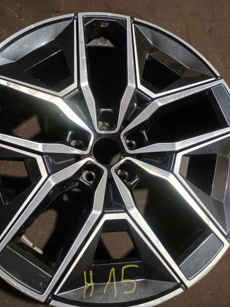 1x Alufelge 19 Zoll 8.5" 5x112 29ET Glanz Schwarz 5A324E2 BMW 5 Rim Wheel FEL8195238189mv