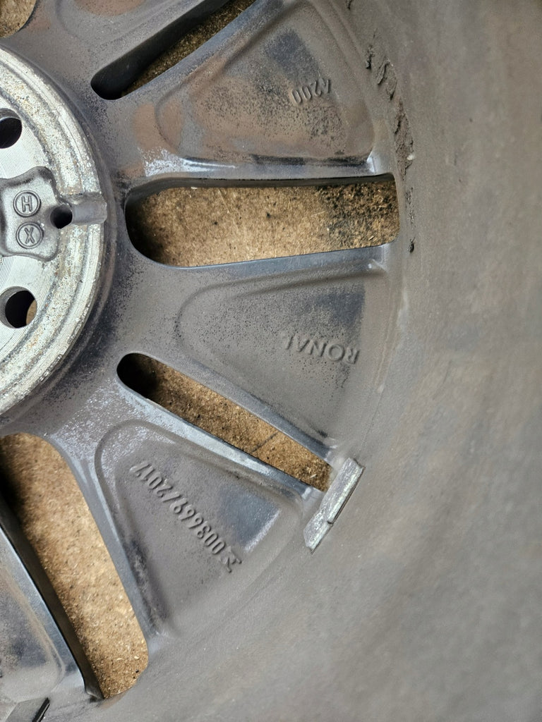 1x Alufelge 17 Zoll 6.5" 5x112 44ET Matt Schwarz A1774011000 Mercedes-Benz W177 FEL8353860217lf