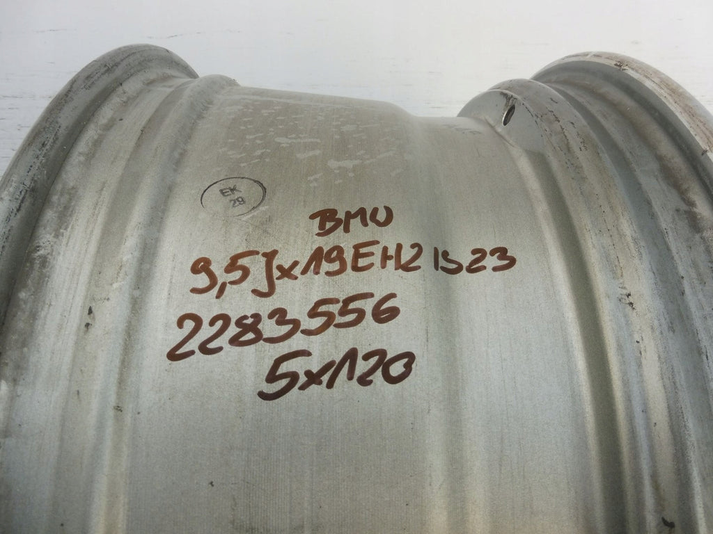 1x Alufelge 19 Zoll 9.5" 5x120 23ET 2283556 BMW Rim Wheel FEL5087914210yd