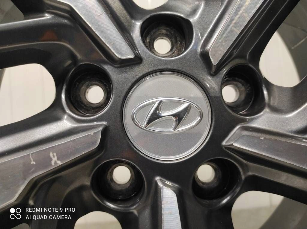 1x Alufelge 18 Zoll 5x114.3 52910J9300 Hyundai Tucson Rim Wheel FEL6624612777tr