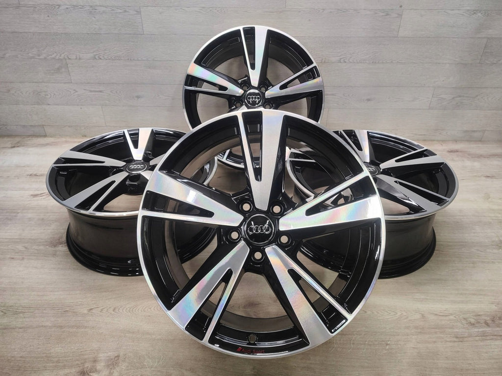 4x Alufelge 18 Zoll 8.0" 5x112 46ET Glanz Silber 8Y0601025N Audi A3 Mg Rim Wheel FEL9641967650qp