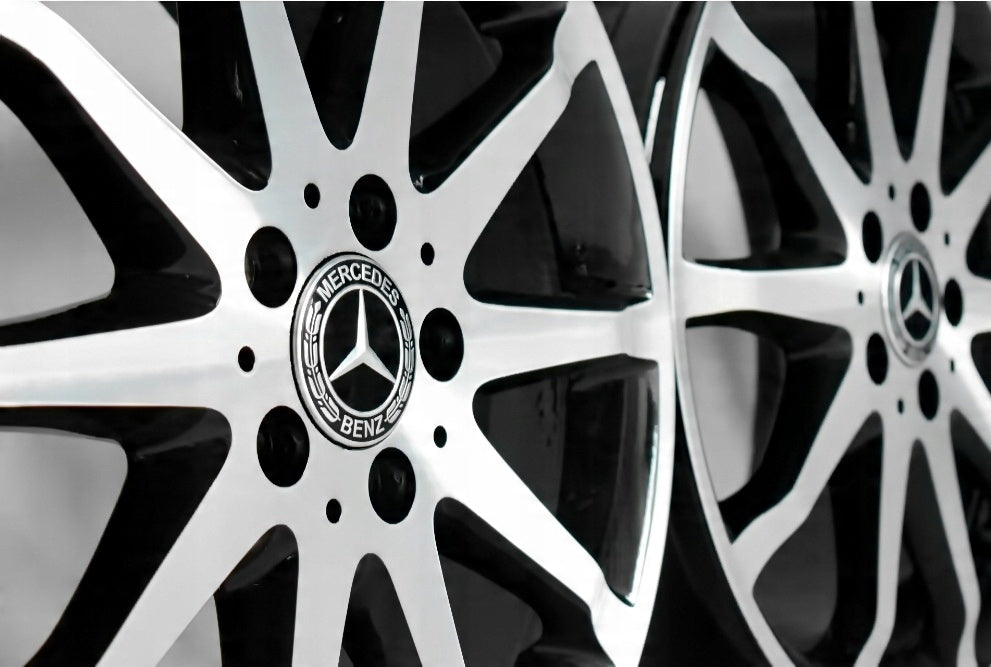 4x Alufelge 18 Zoll 8.0" 5x112 67ET Glanz Silber A2514011102 Mercedes-Benz W251