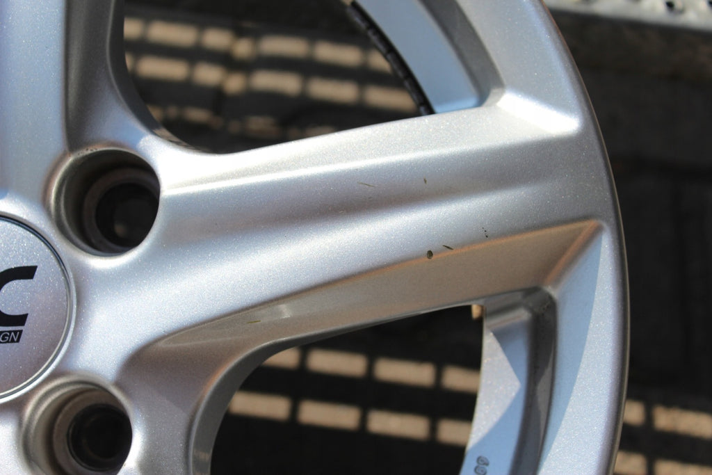 4x Alufelge 15 Zoll 6.0" 4x108 37 5ET Glanz Silber KBA-49043- Ford Ecosport FEL8868195080dn