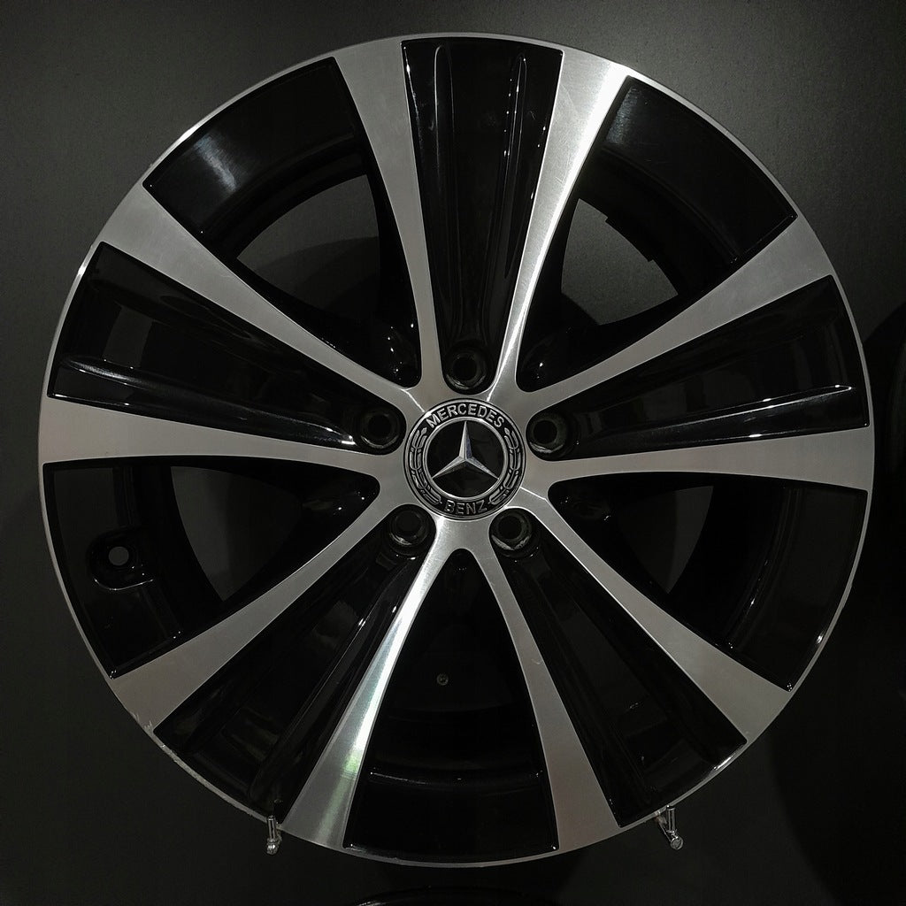 4x Alufelge 18 Zoll 8.0" 5x112 43ET A2134013700 Mercedes-Benz W213 Rim Wheel FEL7744495819ti