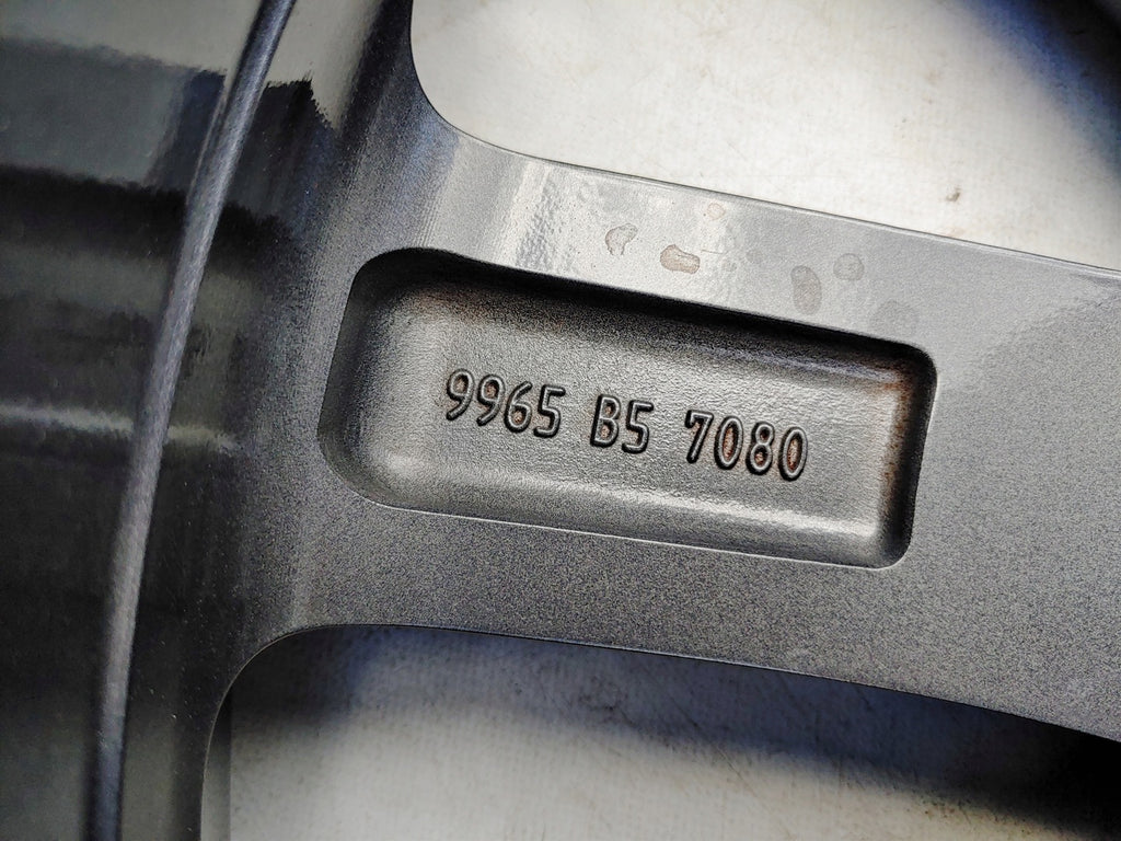 1x Alufelge 18 Zoll 7.0" 5x114.3 45ET Glanz Graphit Mazda 3 Bp Rim Wheel