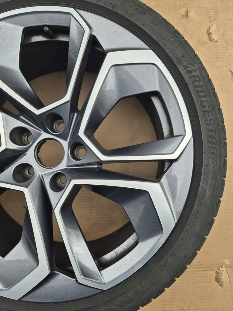 1x Alufelge 19 Zoll 7.5" 5x112 48ET Glanz Graphit 5E3601025S Skoda I Rim Wheel FEL1255630964ql