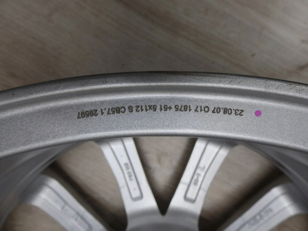 1x Alufelge 18 Zoll 7.5" 5x112 51ET KBA52184 VW Golf Vii Rim Wheel