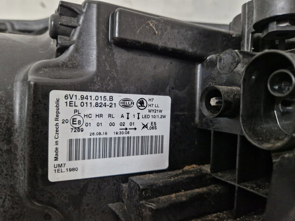 Frontscheinwerfer Skoda Fabia III 6V1941015B Links Scheinwerfer Headlight SCH3695889505sk