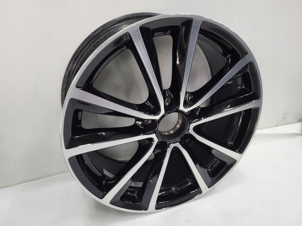 1x Alufelge 18 Zoll 7.5" 5x112 52ET Glanz Schwarz A2464010800 Mercedes-Benz W246 FEL7610673920km
