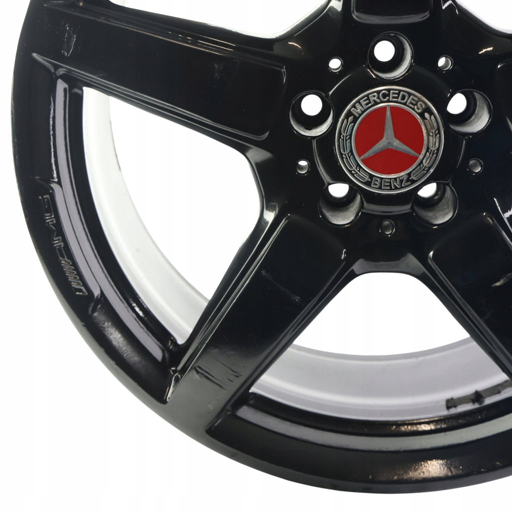 1x Alufelge 19 Zoll 9.5" 5x112 A2184011702 Mercedes-Benz C218 Rim Wheel FEL7090150361ic