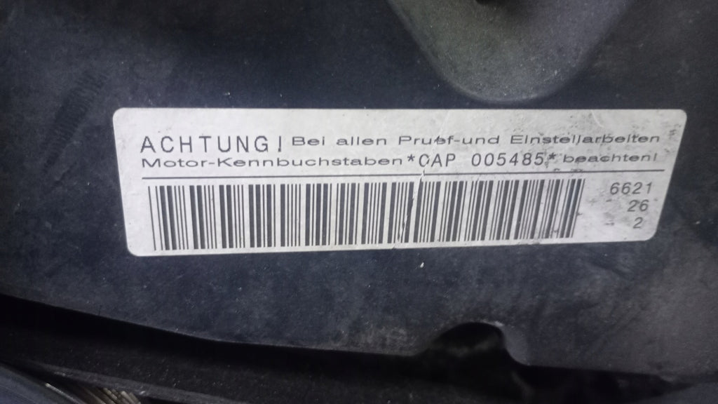Motor Audi VW A5 A4 CAP 3.0 TDI 240PS 176kW Diesel Engine Unkomplett