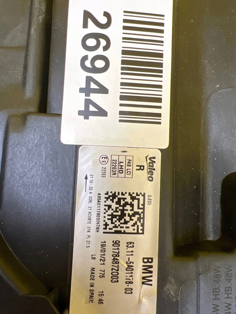 Frontscheinwerfer BMW X1 F48 5A01178-03 LED Rechts Scheinwerfer Headlight SCH2690703458oz