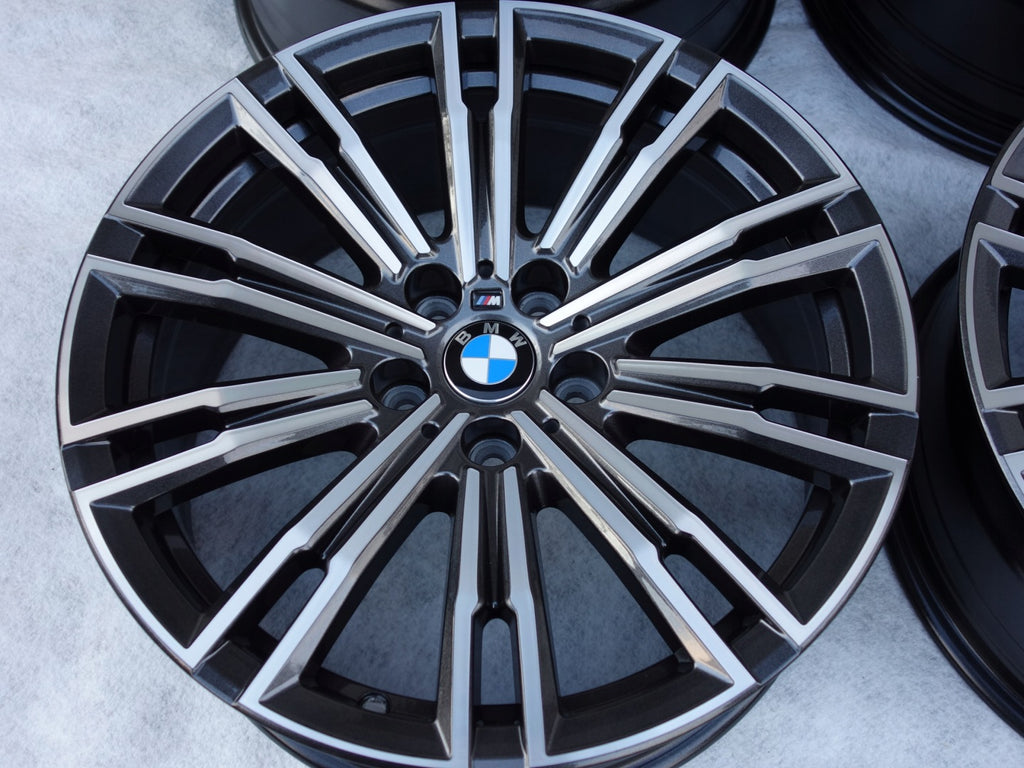 4x Alufelge 18 Zoll 7.5" 5x112 25ET Glanz 8089890 BMW G31 G21 G30 G16 G14 G20 FEL3325156504jw