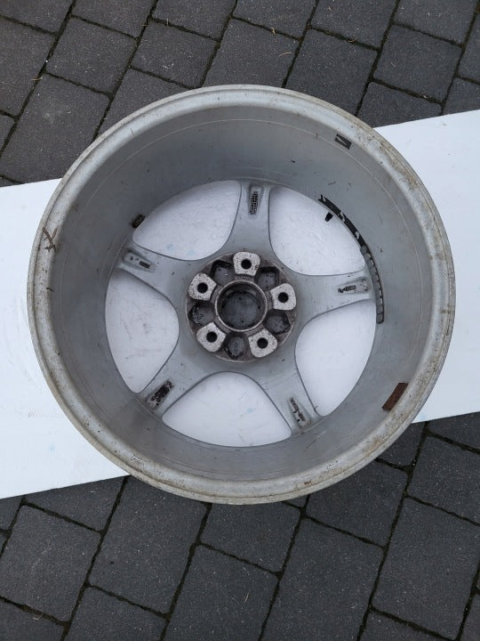 1x Alufelge 18 Zoll 8.0" 5x130 57ET Glanz Silber 99736213600 Porsche Carrera FEL2744295706wb