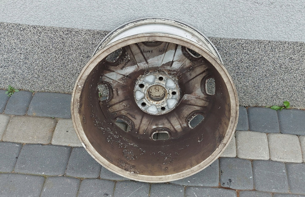 1x Alufelge 17 Zoll 7.5" 5x112 40ET Glanz Silber 4E0601025P Audi Rim Wheel FEL7545862850cx