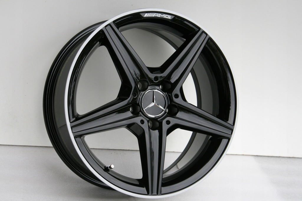 4x Alufelge 18 Zoll 7.5" 5x112 44ET Glanz Schwarz A2054011100 Mercedes-Benz Vito FEL5189667293ou