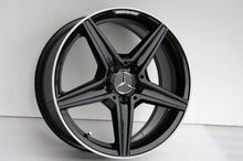 Load image into Gallery viewer, 4x Alufelge 18 Zoll 7.5" 5x112 44ET Glanz Schwarz A2054011100 Mercedes-Benz Vito FEL5189667293ou