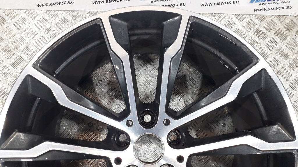 1x Alufelge 20 Zoll 9.5" 5x112 43ET Glanz Graphit 8010269 BMW G01 G02 Mg FEL1022405673vs