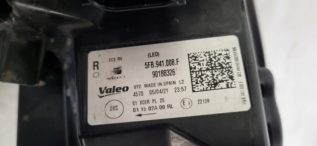 Frontscheinwerfer Seat Leon 5FB941008F 90188326 Full LED Rechts Headlight