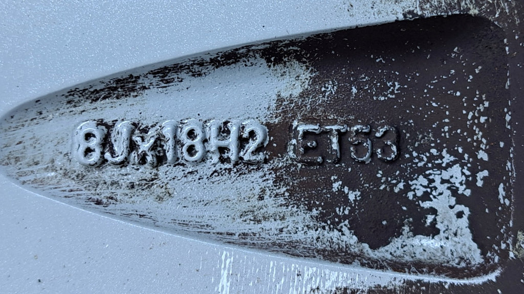 1x Alufelge 18 Zoll 8.0" 5x130 53ET Glanz Silber 7P5601025 Porsche Cayenne FEL3466138874hy