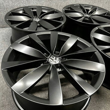 Load image into Gallery viewer, 4x Alufelge 19 Zoll 8.0" 5x112 41ET Glanz Silber 1K8601025C VW Scirocco Passat FEL5277274442tt