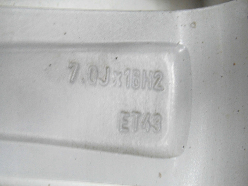 1x Alufelge 16 Zoll 7.0" 5x100 43ET 6J0601025D Seat Ibiza Rim Wheel