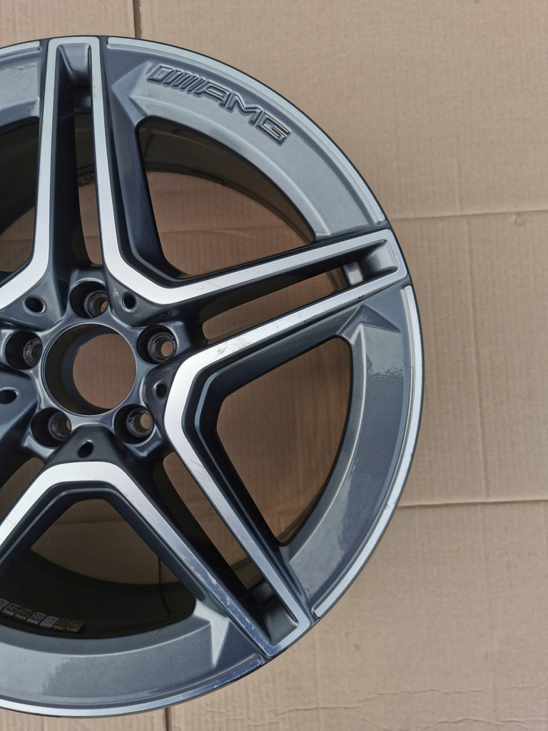 1x Alufelge 19 Zoll 8.0" 5x112 38ET A2534015300 Mercedes-Benz Glc X253 Rim Wheel FEL5269757135se