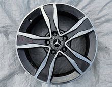 Load image into Gallery viewer, 1x Alufelge 17 Zoll 7.0&quot; 5x112 48ET Glanz Grau A2054010800 Mercedes-Benz W205 Mg