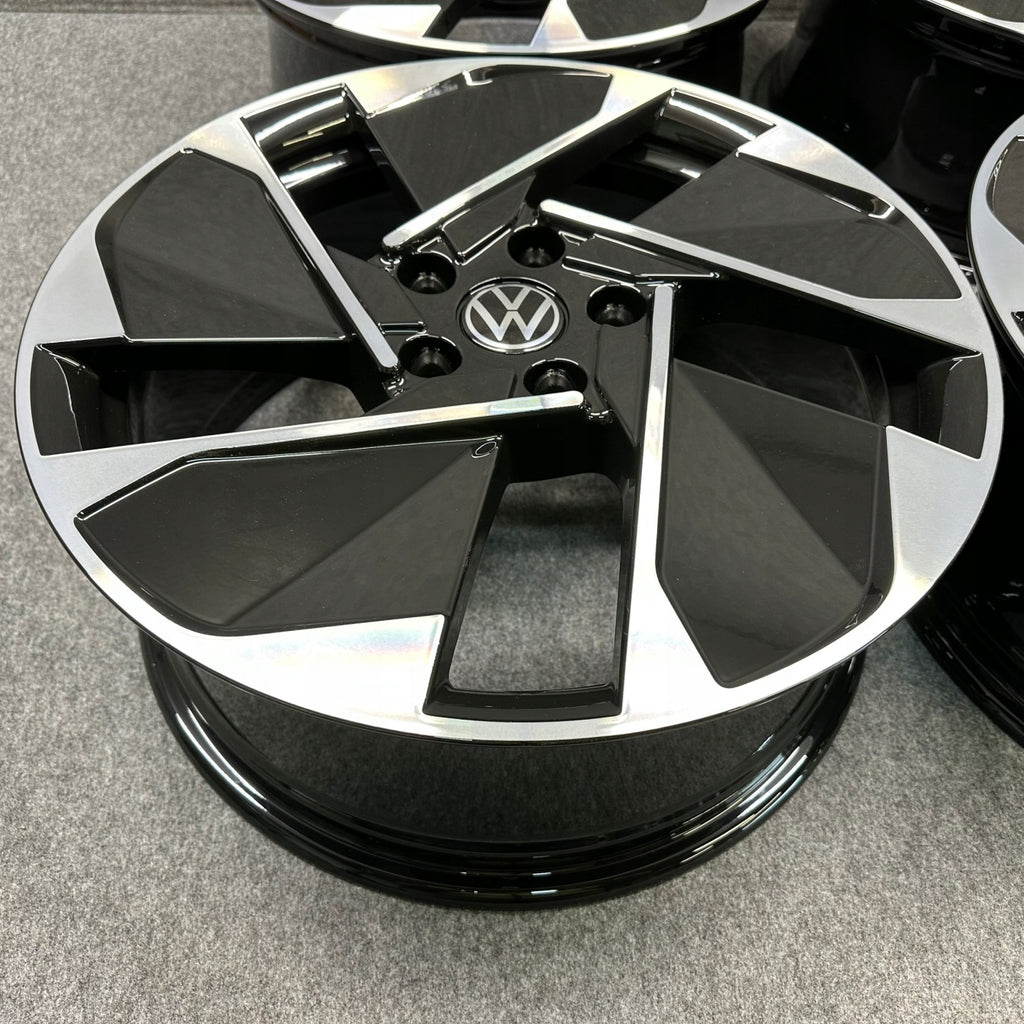 4x Alufelge 18 Zoll 7.5" 5x112 50ET Glanz Graphit 10A601025C Mg Id.3 E11 FEL9761795508rv