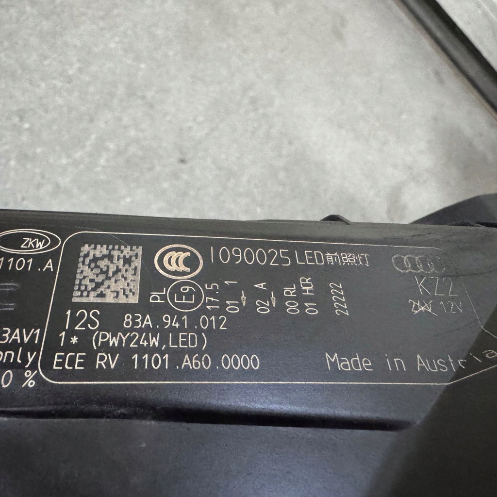 Frontscheinwerfer Audi Q3 83A941012 LED Rechts Scheinwerfer Headlight SCH2661577735hl