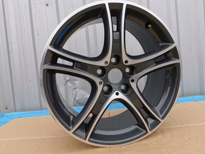 1x Alufelge 18 Zoll 8.0" 5x112 57ET 6855092 BMW 2 F45 F46 Rim Wheel FEL2967634416bk