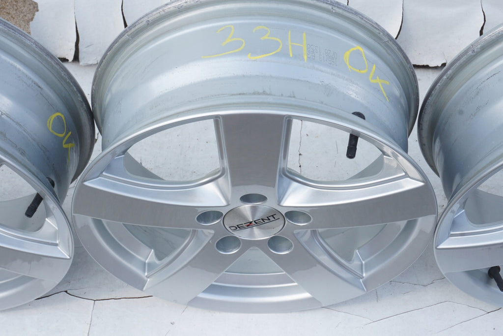 4x Alufelge 16 Zoll 6.5" 5x112 49ET TTXZ8SA49E Rim Wheel FEL8245009622fx