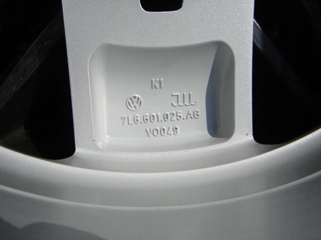 1x Alufelge 20 Zoll 9.0" 5x130 60ET Glanz Silber 7L6601025AG Audi Q7 Touareg 7l6 FEL2575996416ch