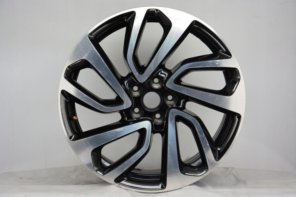 1x Alufelge 19 Zoll 7.5" 5x108 42ET Glanz Silber YP00064680 Opel Grandland