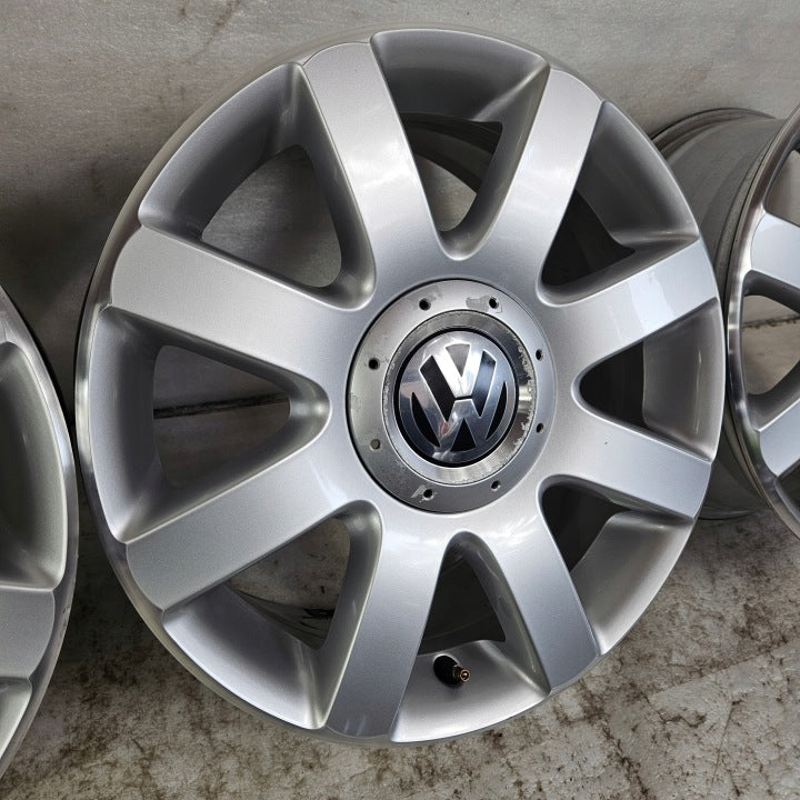 4x Alufelge 16 Zoll 6.5" 5x112 50ET 1K0601025B VW Passat Cc Golf V Beetle Plus FEL2279043064au