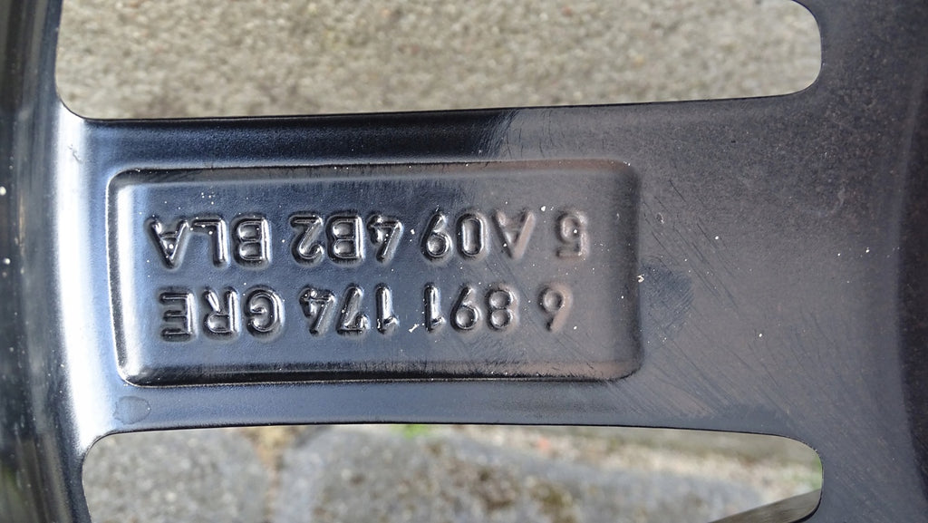 1x Alufelge 17 Zoll 7.0" 5x112 41ET 6891174 BMW Active Tourer U06 Rim Wheel