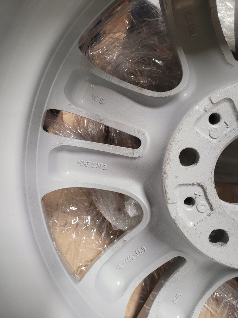 4x Alufelge 17 Zoll 8.5" 5x120 37ET Glanz Silber 6775599-14 BMW Rim Wheel FEL3299865539jt
