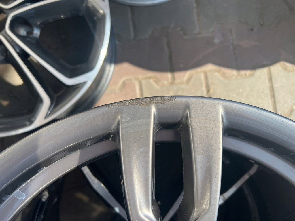 1x Alufelge 18 Zoll 8.5" 5x112 47ET Glanz Graphit 7852492 BMW 3 F30 F31